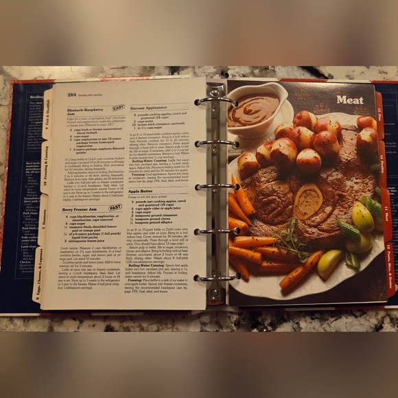 Vintage Better Homes & Gardens New Cook Book 1989 10th Ed Excellent Condition - Picture 7 of 8